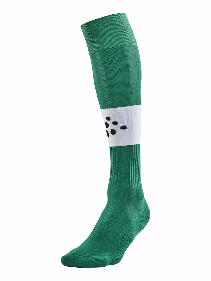 SQUAD Sock Contrast, TEAM GREEN/WHITE - Craft Vaatteet - 1905581-1651 - 1