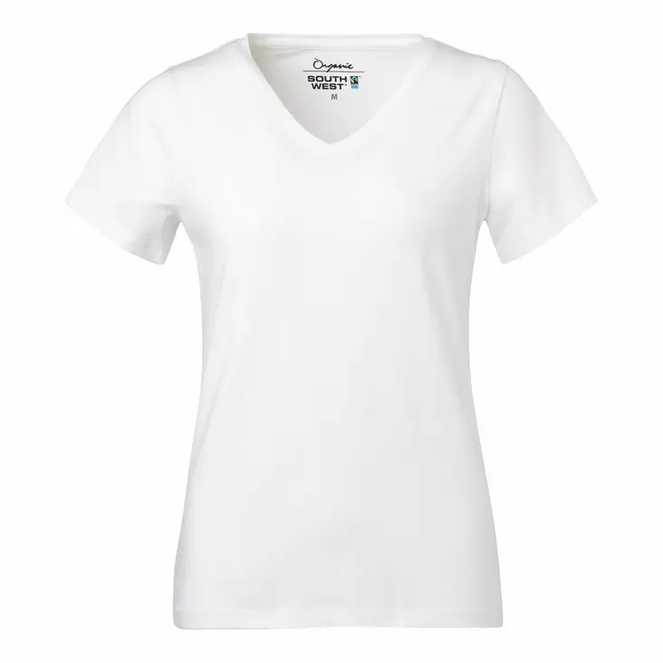 SW 125 Scarlet Lds vn, GOTS white - South West Vaatteet - 125-01 - 1