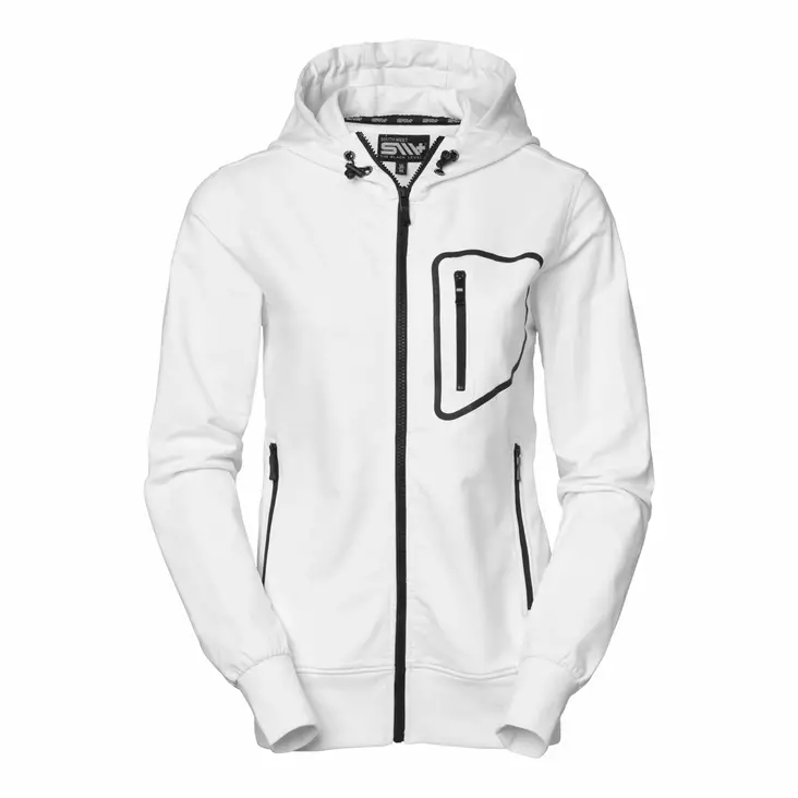 SW 211 Mia lds Hood jkt, white - South West Vaatteet - 211-01 - 1