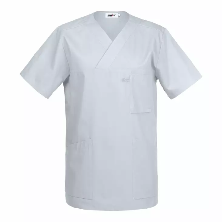 Smila 70101 Astor v-tunic, white - Työpaidat - 70101-01 - 1