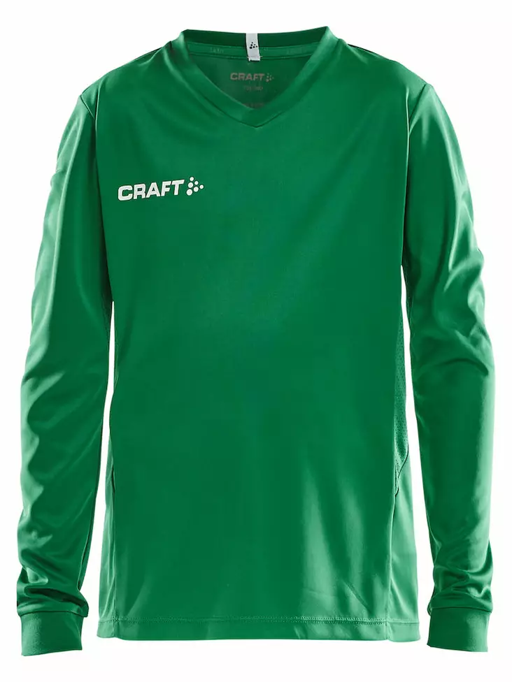 Squad Jersey Solid LS Jr, Team Green - Craft Vaatteet - 1906886-1651 - 1