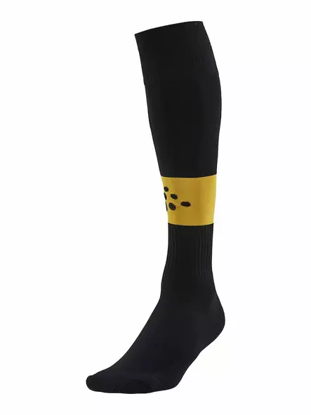 SQUAD Sock Contrast, BLACK/SWEDEN YELLOW - Craft Vaatteet - 1905581-9552 - 1
