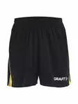 PROGRESS Short Contrast JR, BLACK/SWEDEN - Craft Vaatteet - 1905587-9552 - 1