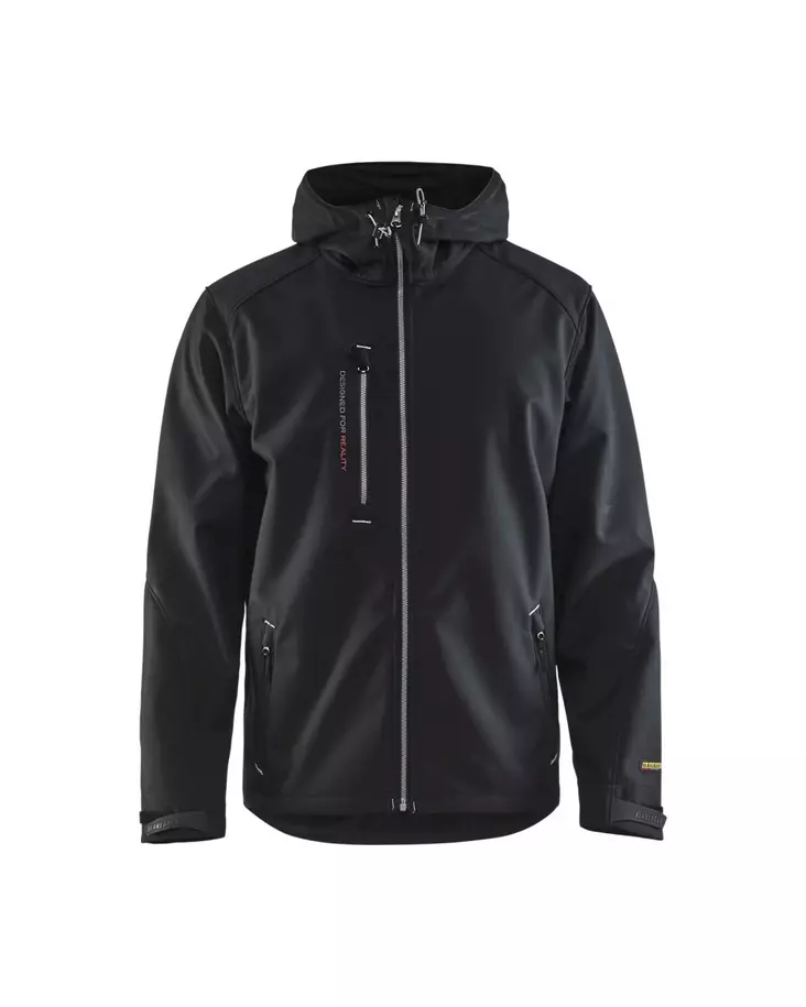 Blåkläder Softshelltakki Musta/Hopea - Blåkläder Työvaatteet - 494925179992 - 1