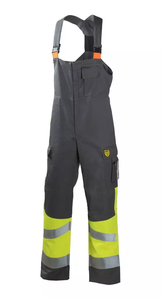 Dimex 6002 Multisuojattu Talviavohaalari, keltainen/harmaa - Dimex Palosuojatut työvaatteet - 6002 - 1