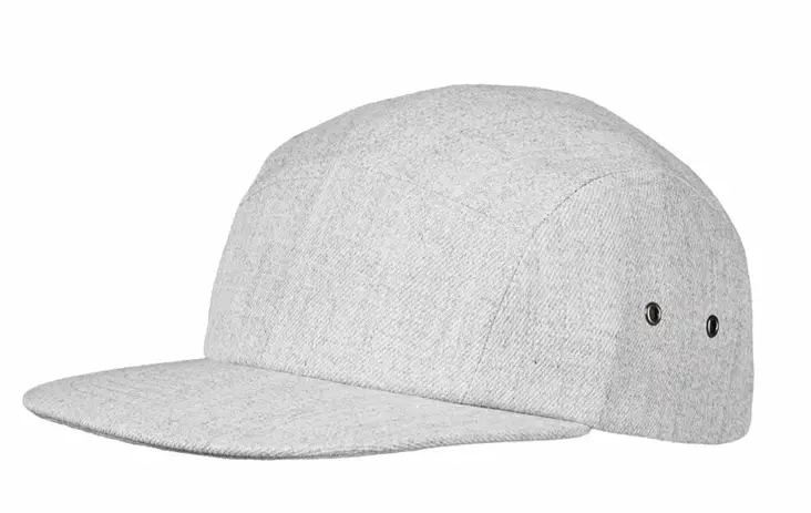 MPH 5-PANEL lippalakki, Meleerattu harma - Kaikki vapaa-ajan vaatemerkit - 10008-42 - 1