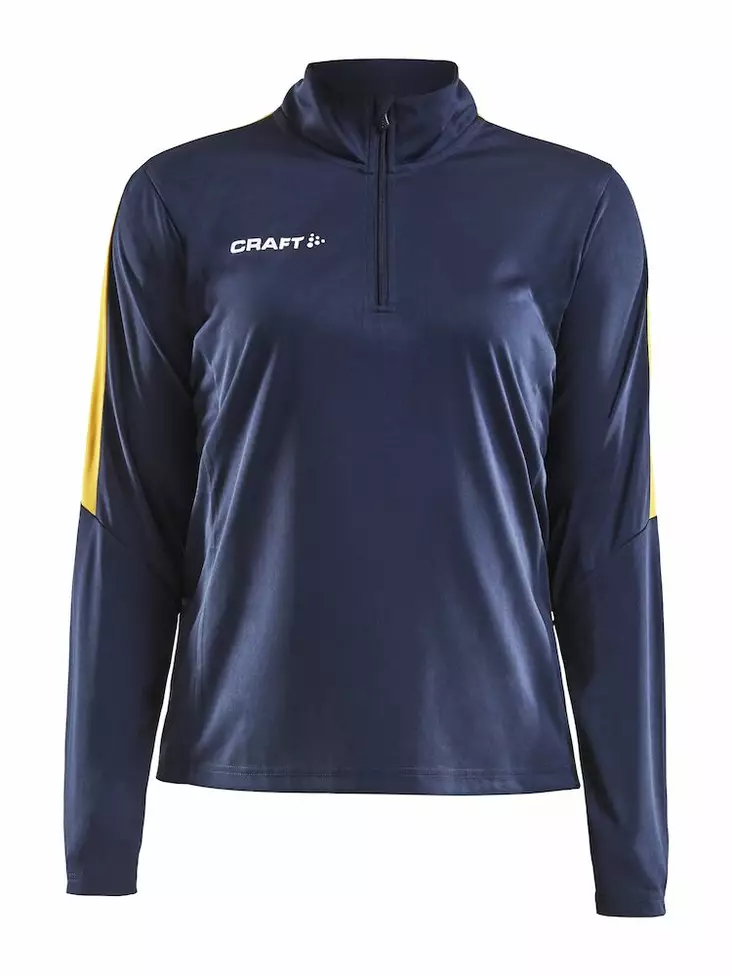 PROGRESS Halfzip LS Tee WMN, NAVY-SWEDEN - Craft Vaatteet - 1905625-390552 - 1