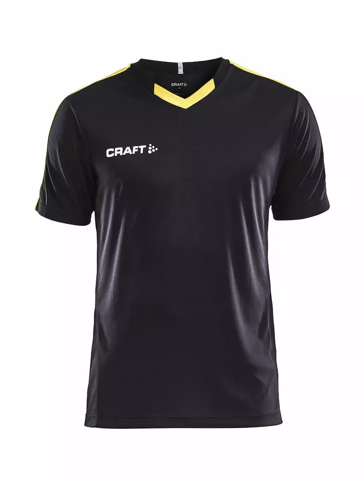 PROGRESS Jersey Contrast Men, BLACK/YELL - Craft Vaatteet - 1905561-9552 - 1