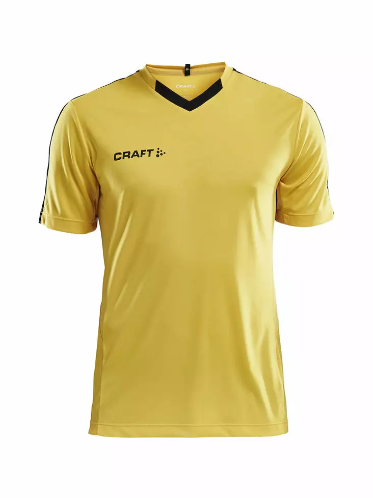 PROGRESS Jersey Contrast Men, YELLOW/BLA - Craft Vaatteet - 1905561-1552 - 1