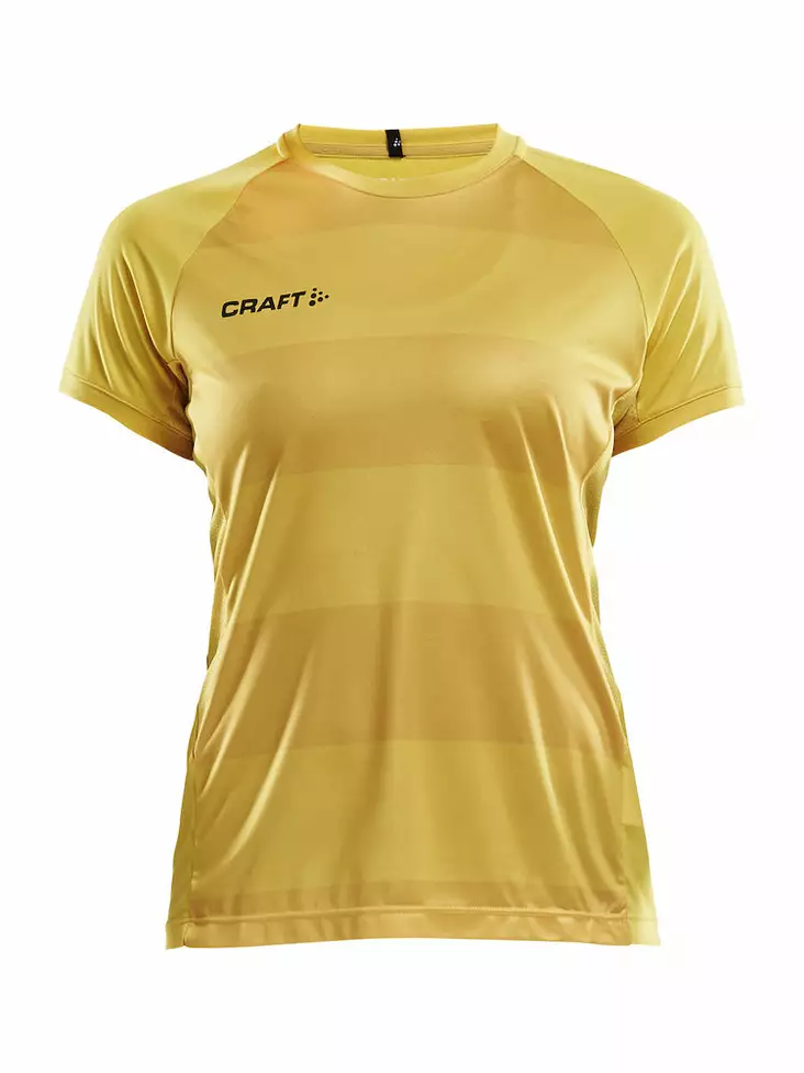 PROGRESS Jersey Graphic WMN, YELLOW (TO - Craft Vaatteet - 1905569-1552 - 1