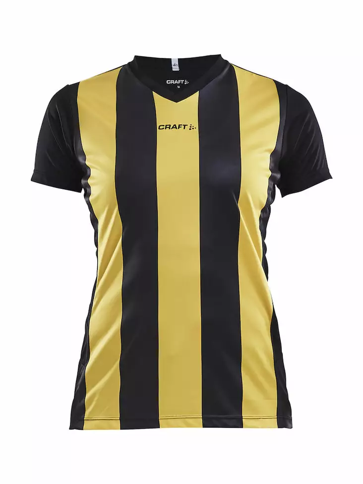 PROGRESS Jersey Stripe WMN, BLACK/SWEDEN - Craft Vaatteet - 1905568-9552 - 1