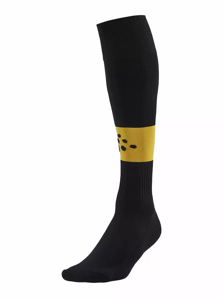 SQUAD Sock Contrast, BLACK/SWEDEN YELLOW - Craft Vaatteet - 1905581-9552 - 1