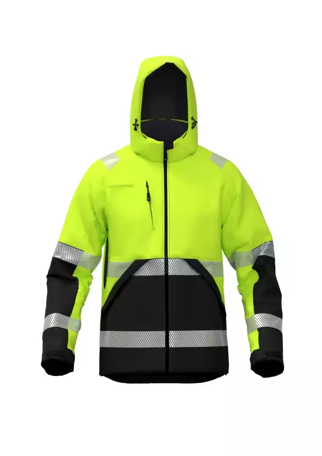 Bosafety Valencia huomio softshell talvitakki Lk 2 - BoSafety Huomiotakit - Bos-Valencia-WJ-C2 - 1