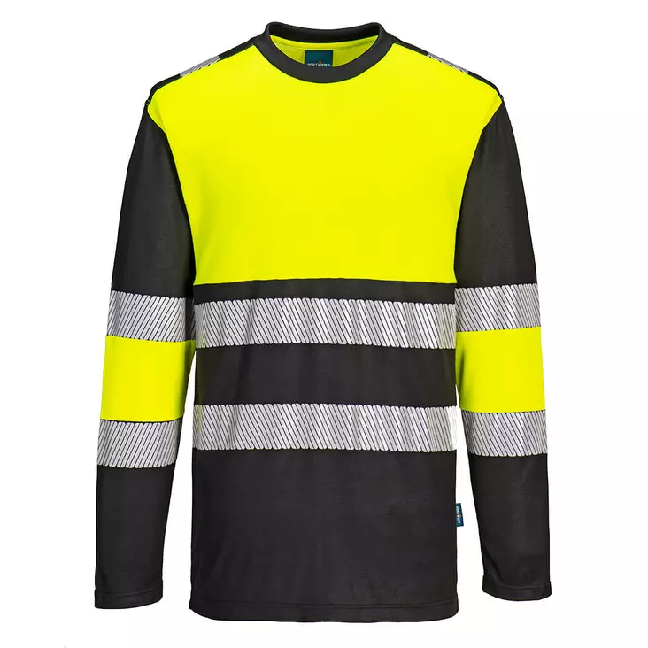 Portwest PW3 Hi-Vis pitkähihainen paita lk 1 - Huomiopaidat - PW312 - 1