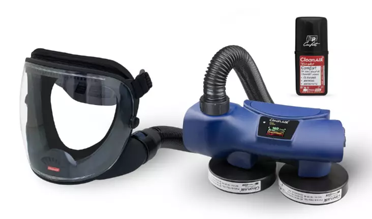 CleanAIR Puhallinsuojainpaketti Chemical - Clean Air hengityksensuojaimet - 805300653 - 1