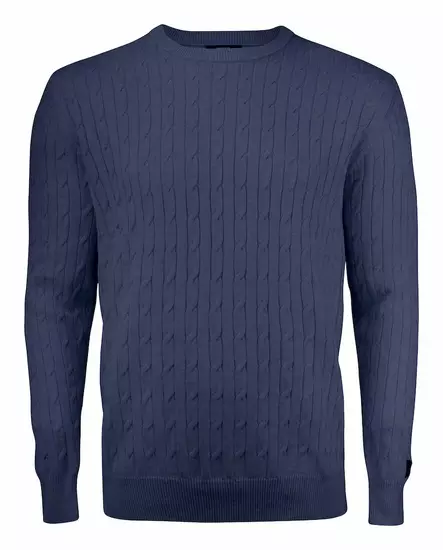 C&B Blakely Knitted Sweater Men's, Navy - Cutter & Buck Vaatteet - 355402-554 - 1