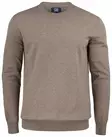 C&B Oakville Crewneck Men, Nougat Melang - Cutter & Buck Vaatteet - 355416-834 - 1