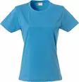 Clique Basic-T Ladies, turkoosi - Clique Vaatteet - 029031-54 - 1