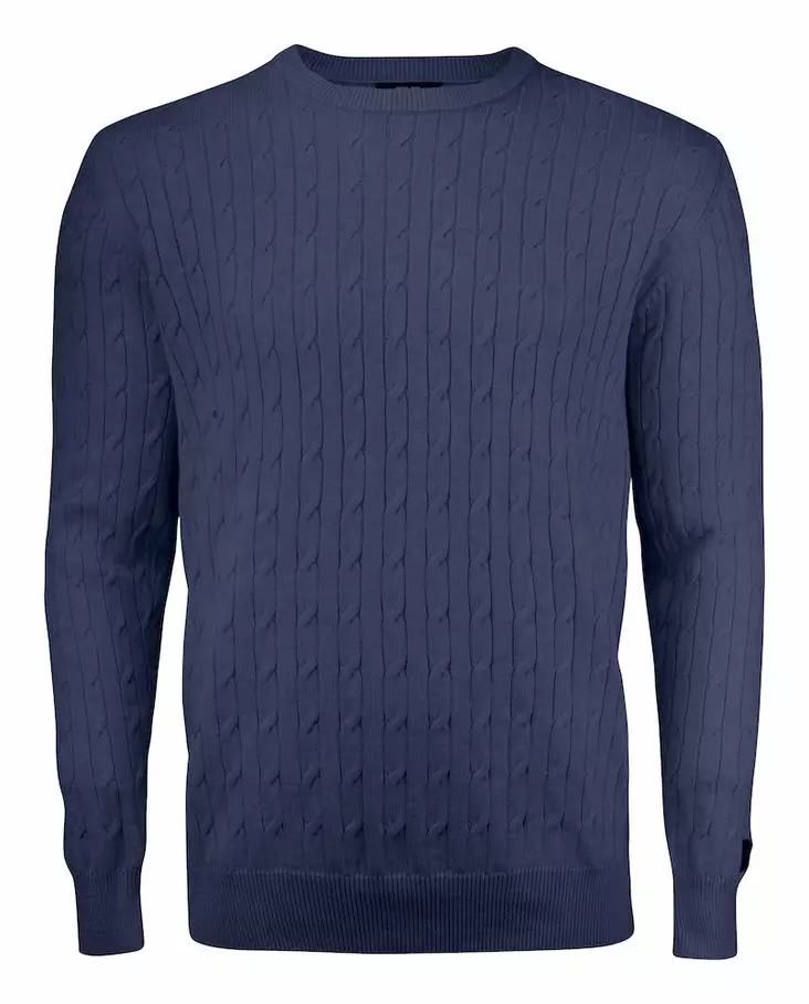 C&B Blakely Knitted Sweater Men's, Navy - Cutter & Buck Vaatteet - 355402-554 - 1