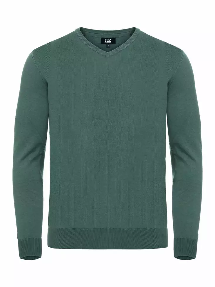 C&B OakvilleV-neck Men,männynvihreä - Cutter & Buck Vaatteet - 355418-694 - 1