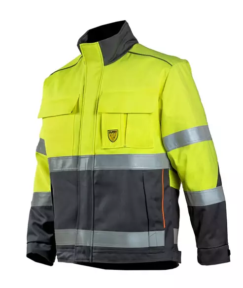 Multi talvitakki kelta-harmaa - Dimex Palosuojatut työvaatteet - 6004 - 1