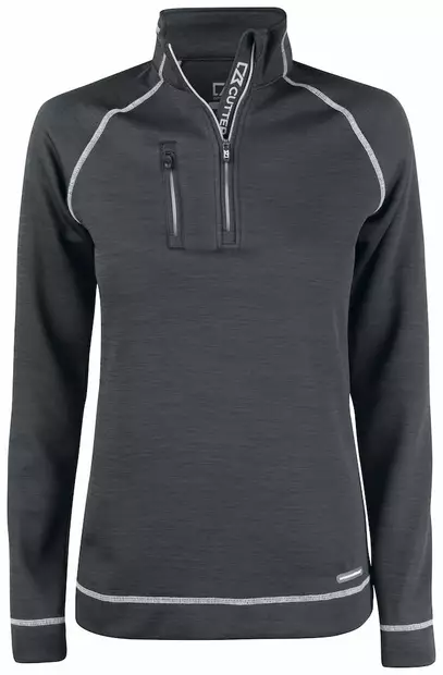 C&B Chambers Half Zip Ladies, Meleerattu - Cutter & Buck Vaatteet - 358413-955 - 1