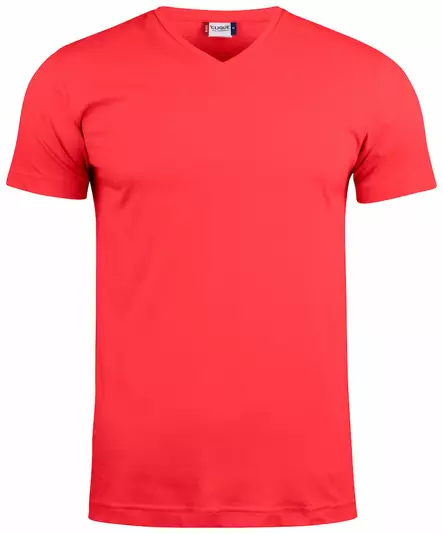 Clique Basic-T V-neck, punainen - Clique Vaatteet - 029035-35 - 1
