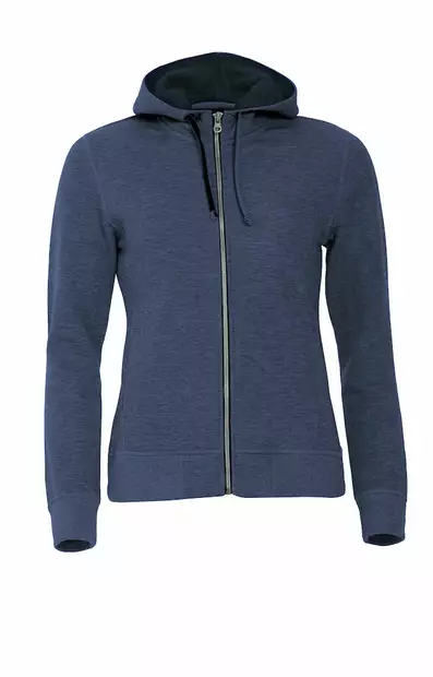 Clique Classic Hoody Full Zip Ladies, Bl - Clique Vaatteet - 021045-565 - 1