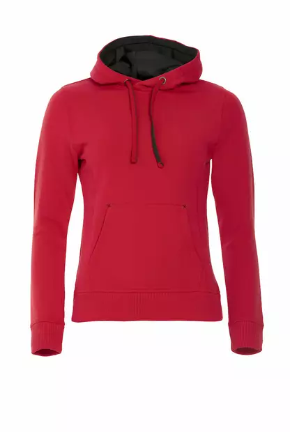 Clique Classic Hoody Ladies, punainen - Clique Vaatteet - 021042-35 - 1