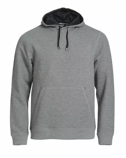 Clique Classic Hoody, meleerattu harmaa - Clique Vaatteet - 021041-95 - 1