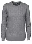 C&B Blakely Knitted Sweater Ladies', Mel - Cutter & Buck Vaatteet - 355403-95 - 1