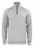 C&B Chambers Half Zip, Meleerattu harmaa - Cutter & Buck Vaatteet - 358412-95 - 1