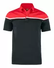 C&B Seabeck Polo Men, Black/Red - Cutter & Buck Vaatteet - 354428-9935 - 1
