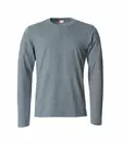 Clique Basic-T L/S, meleerattu harmaa - Clique Vaatteet - 029033-95 - 1