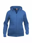 Clique Basic Hoody Full zip ladies, kesk - Clique Vaatteet - 021035-55 - 1