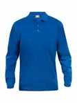 Clique Basic Polo L/S Junior, keskisinin - Clique Vaatteet - 028233-55 - 1