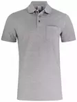 Clique Basic Polo Pocket, meleerattu har - Clique Vaatteet - 028255-95 - 1
