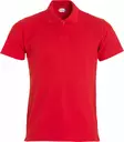 Clique Basic Polo S/S Junior, punainen - Clique Vaatteet - 028232-35 - 1