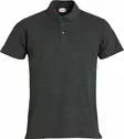 Clique Basic Polo, meleerattu antrasiitt - Clique Vaatteet - 028230-955 - 1