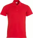Clique Basic Polo, punainen - Clique Vaatteet - 028230-35 - 1