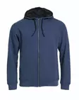 Clique Classic Hoody Full Zip, Blue Mela - Clique Vaatteet - 021044-565 - 1