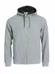 Clique Classic Hoody Full Zip, meleeratt - Clique Vaatteet - 021044-95 - 1