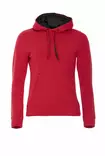 Clique Classic Hoody Ladies, punainen - Clique Vaatteet - 021042-35 - 1