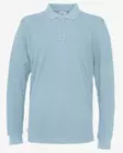 Cottover Pique Long Sleeve Man, Taivaan- - Kaikki vapaa-ajan vaatemerkit - 141018-725 - 1