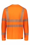 Dimex 4295 pitkähihainen turva T-paita Hv-oranssi - Dimex Huomiopaidat - 4295 - 2