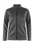 Noble Zip Jacket W, Dark Grey Melange/Bl - Craft Vaatteet - 1904577-2975 - 1
