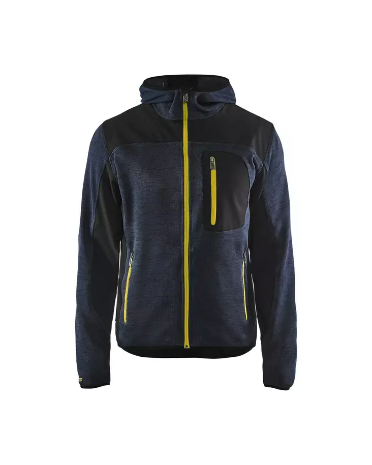 Blåkläder Neulottu softshelltakki Tumma - Blåkläder Työvaatteet - 493021178635 - 1