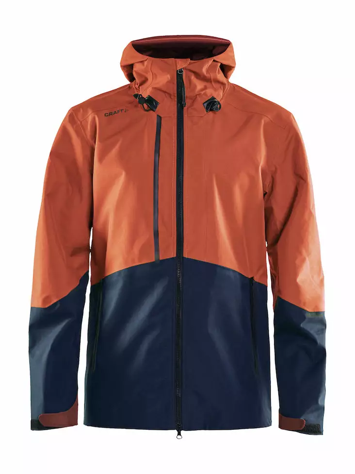 Block shell jkt M, PEPPER-DARK NAVY - Craft Vaatteet - 1907994-457395 - 1