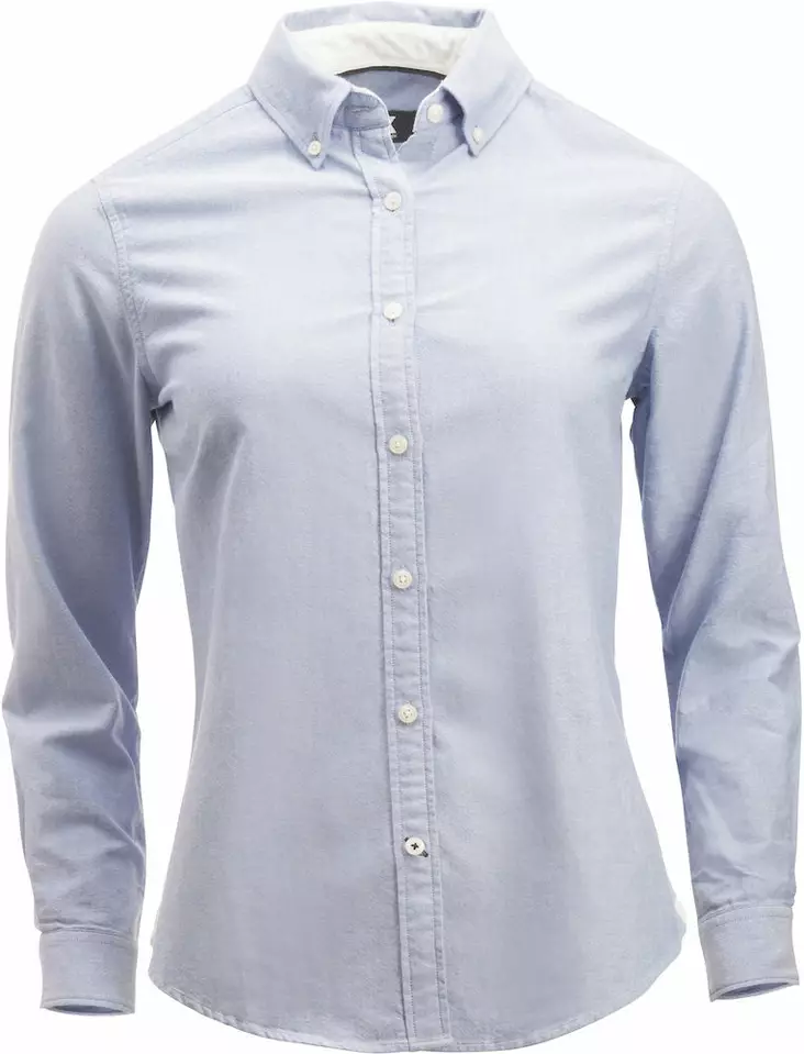 C&B Belfair Oxford Shirt Ladies', Ranska - Cutter & Buck Vaatteet - 352401-505 - 1