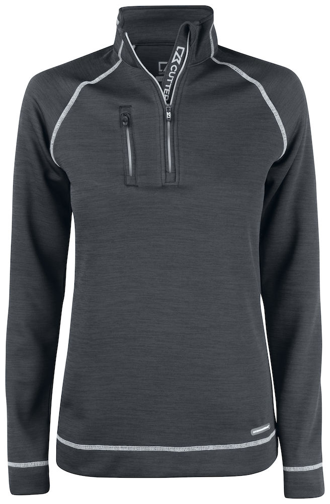 C&B Chambers Half Zip Ladies, Meleerattu - Cutter & Buck Vaatteet - 358413-955 - 1